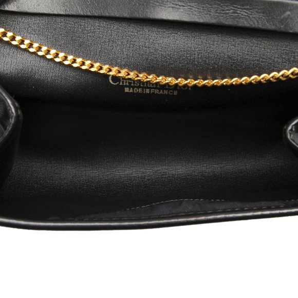 Dior Bags Christian Dior Chain Nylon Shoulder Bag Black Poshmark